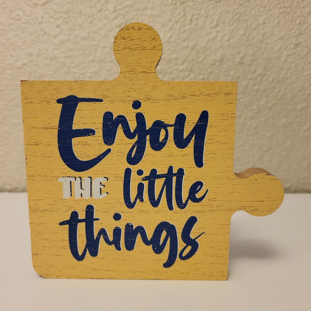 Greenbrier International, Inc. Puzzle Piece Home Decor Signs - Picture 3 of 8